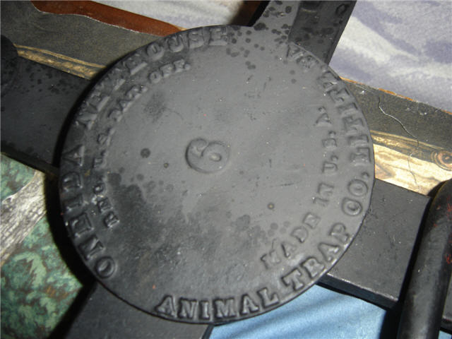 #6 Pan from Oneida Newhouse Animal Trap Company